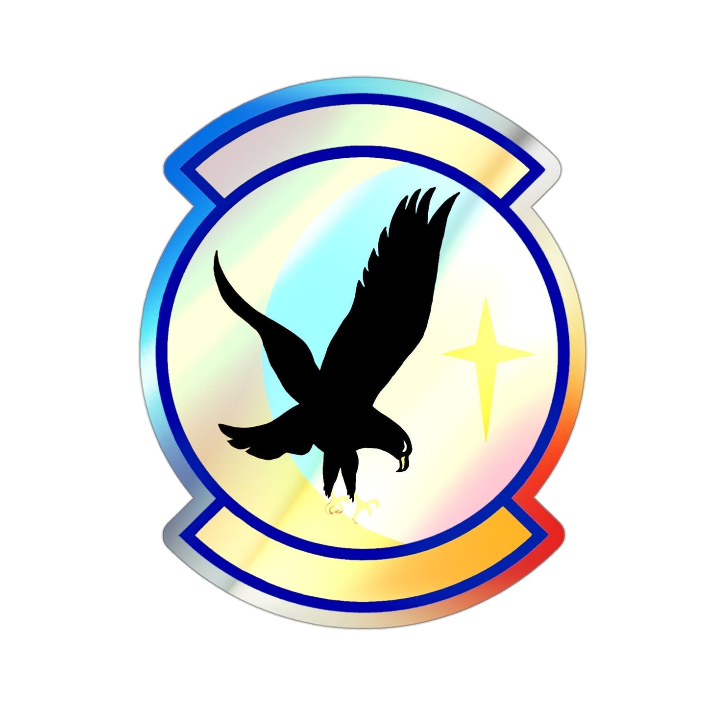 55 Rescue Squadron ACC (U.S. Air Force) Holographic STICKER Die-Cut Vinyl Decal-3 Inch-The Sticker Space