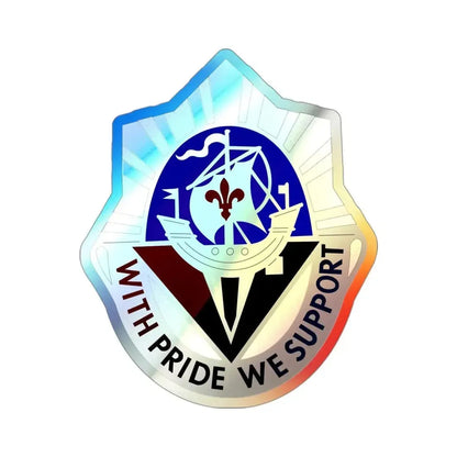 55 Surgical Hospital (U.S. Army) Holographic STICKER Die-Cut Vinyl Decal - The Sticker Space