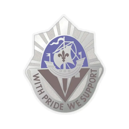 55 Surgical Hospital (U.S. Army) STICKER Vinyl Kiss-Cut Decal 6 Inch Transparent - The Sticker Space