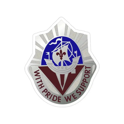 55 Surgical Hospital (U.S. Army) Transparent STICKER Die-Cut Vinyl Decal 4 Inch - The Sticker Space