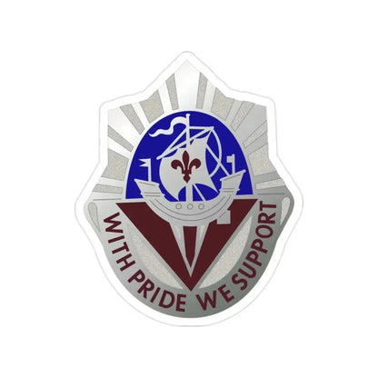 55 Surgical Hospital (U.S. Army) Transparent STICKER Die-Cut Vinyl Decal - The Sticker Space