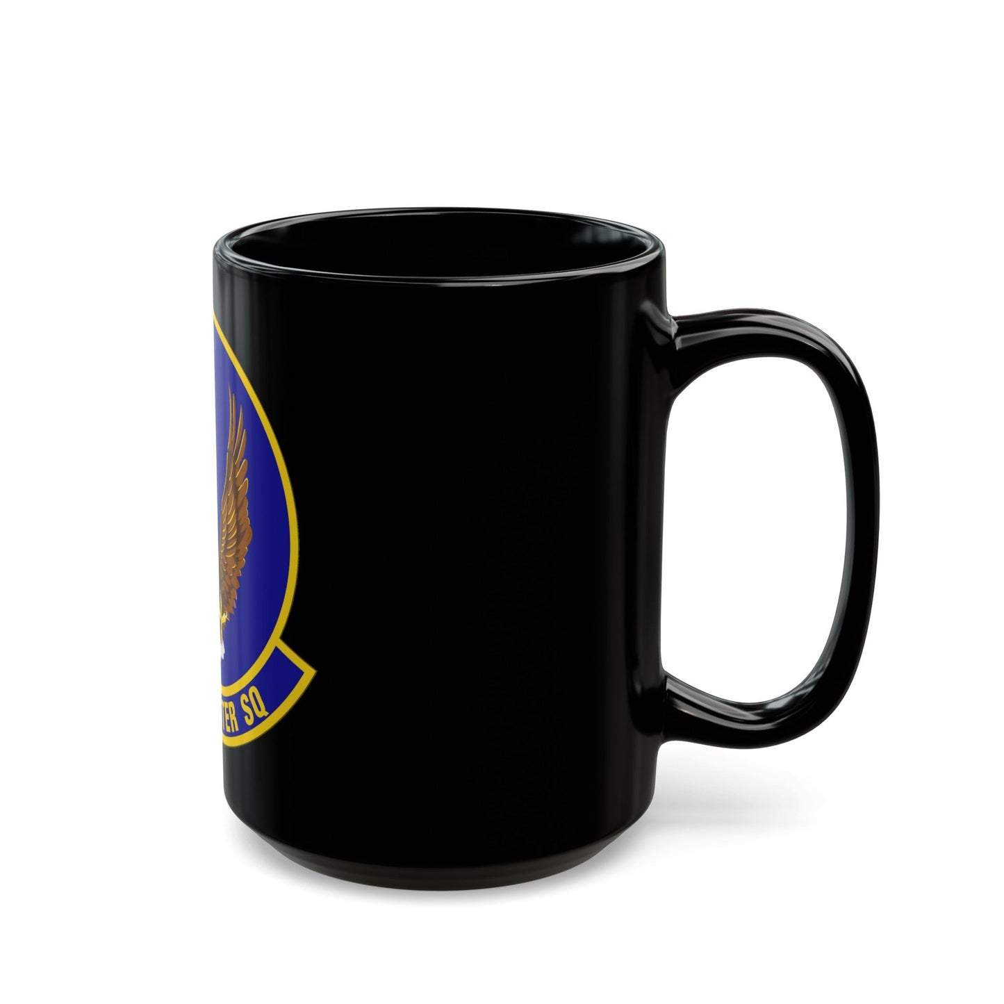 550 Fighter Squadron AETC (U.S. Air Force) Black Coffee Mug-The Sticker Space