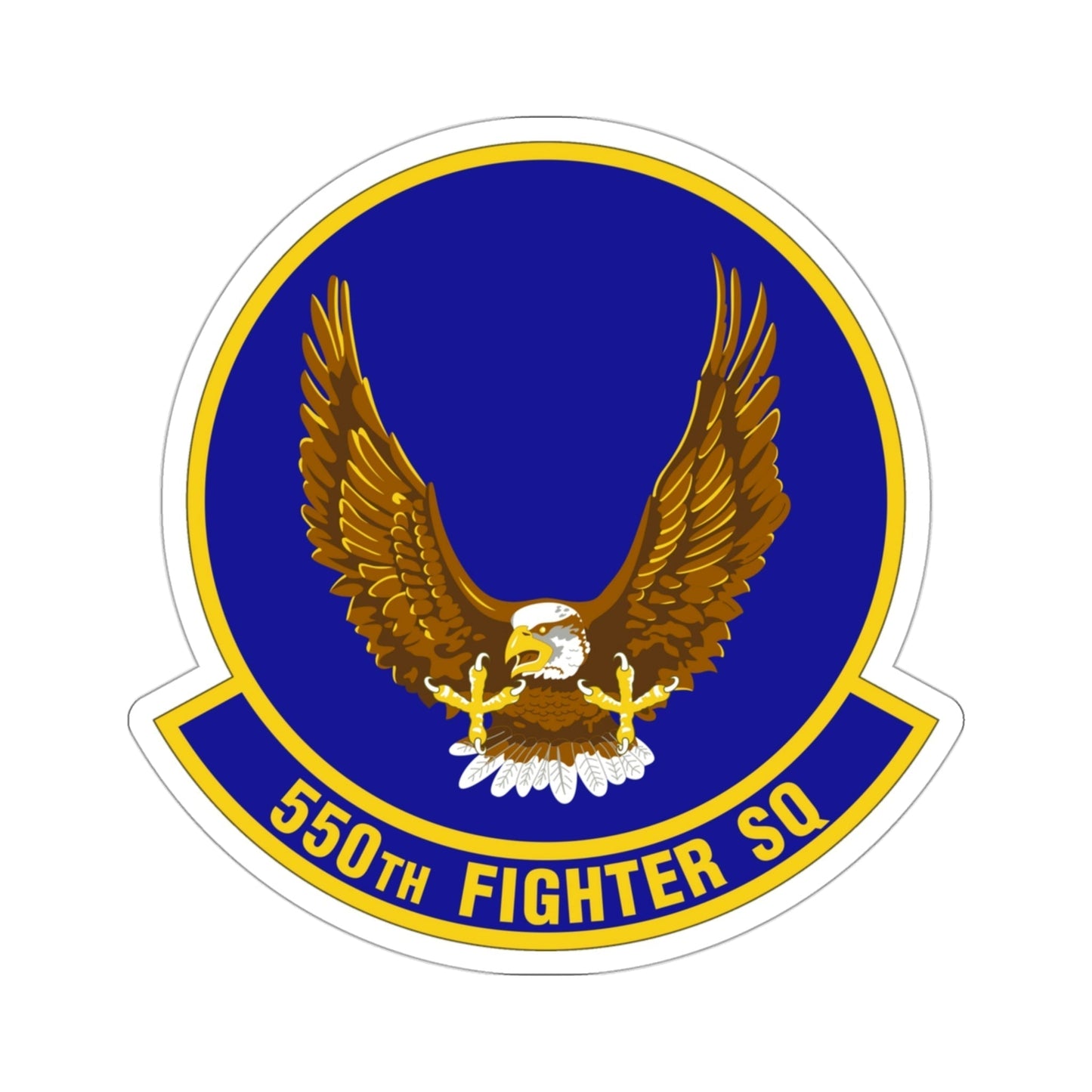 550 Fighter Squadron AETC (U.S. Air Force) STICKER Vinyl Die-Cut Decal-3 Inch-The Sticker Space