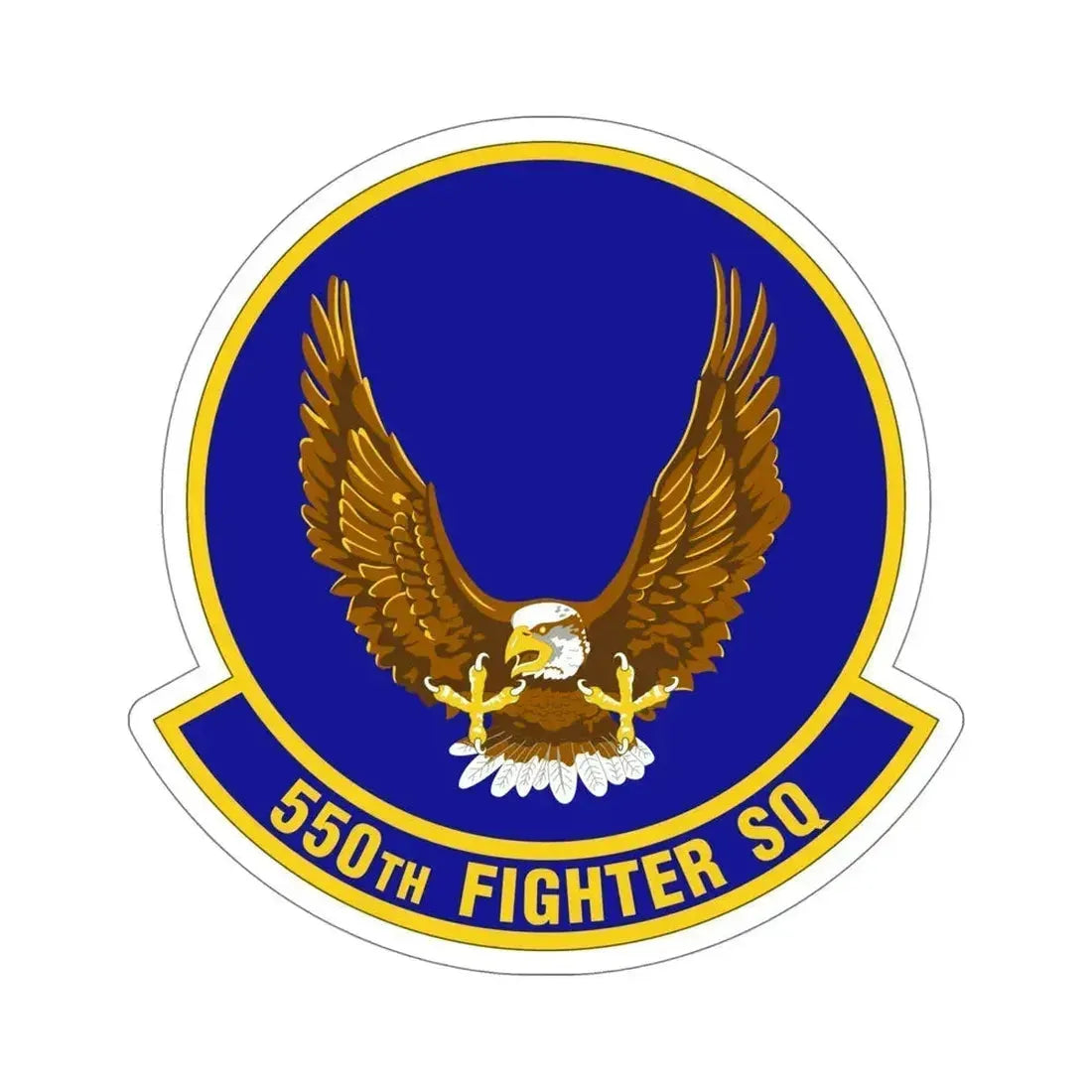 550 Fighter Squadron AETC (U.S. Air Force) STICKER Vinyl Die-Cut Decal 6 Inch - The Sticker Space