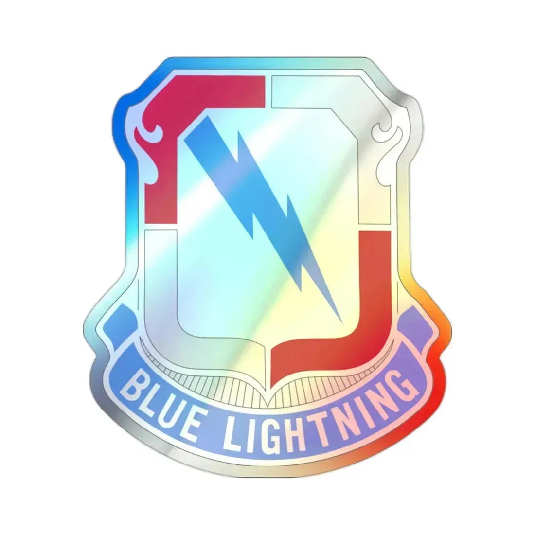 550 Military Intelligence Battalion (U.S. Army) Holographic STICKER Die-Cut Vinyl Decal 2 Inch Holographic - The Sticker Space