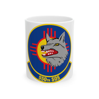 550 Special Operations Squadron AETC (U.S. Air Force) White Coffee Mug-11oz-The Sticker Space