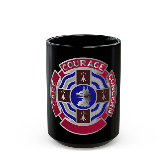 5501 US Hospital (U.S. Army) Black Coffee Mug-15oz-The Sticker Space