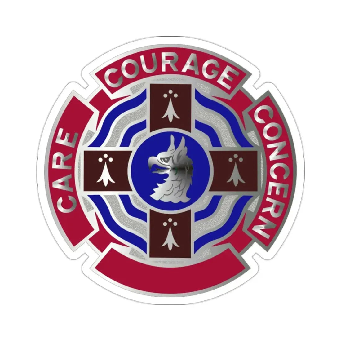 5501 US Hospital (U.S. Army) STICKER Vinyl Die-Cut Decal - The Sticker Space