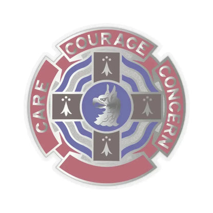 5501 US Hospital (U.S. Army) STICKER Vinyl Kiss-Cut Decal 2 Inch Transparent - The Sticker Space