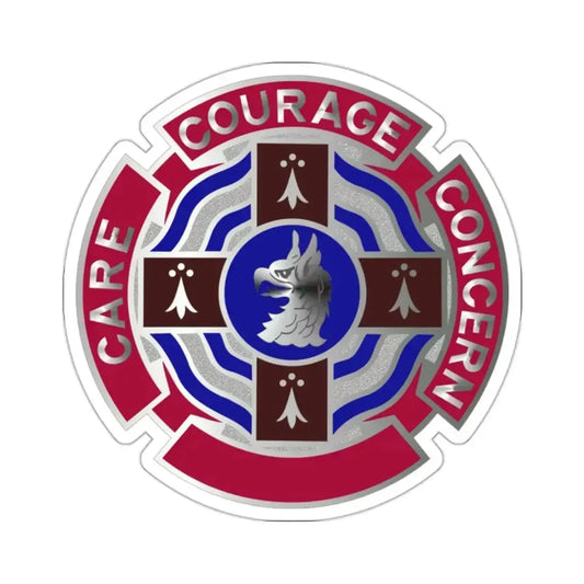 5501 US Hospital (U.S. Army) STICKER Vinyl Kiss-Cut Decal 2 Inch White - The Sticker Space