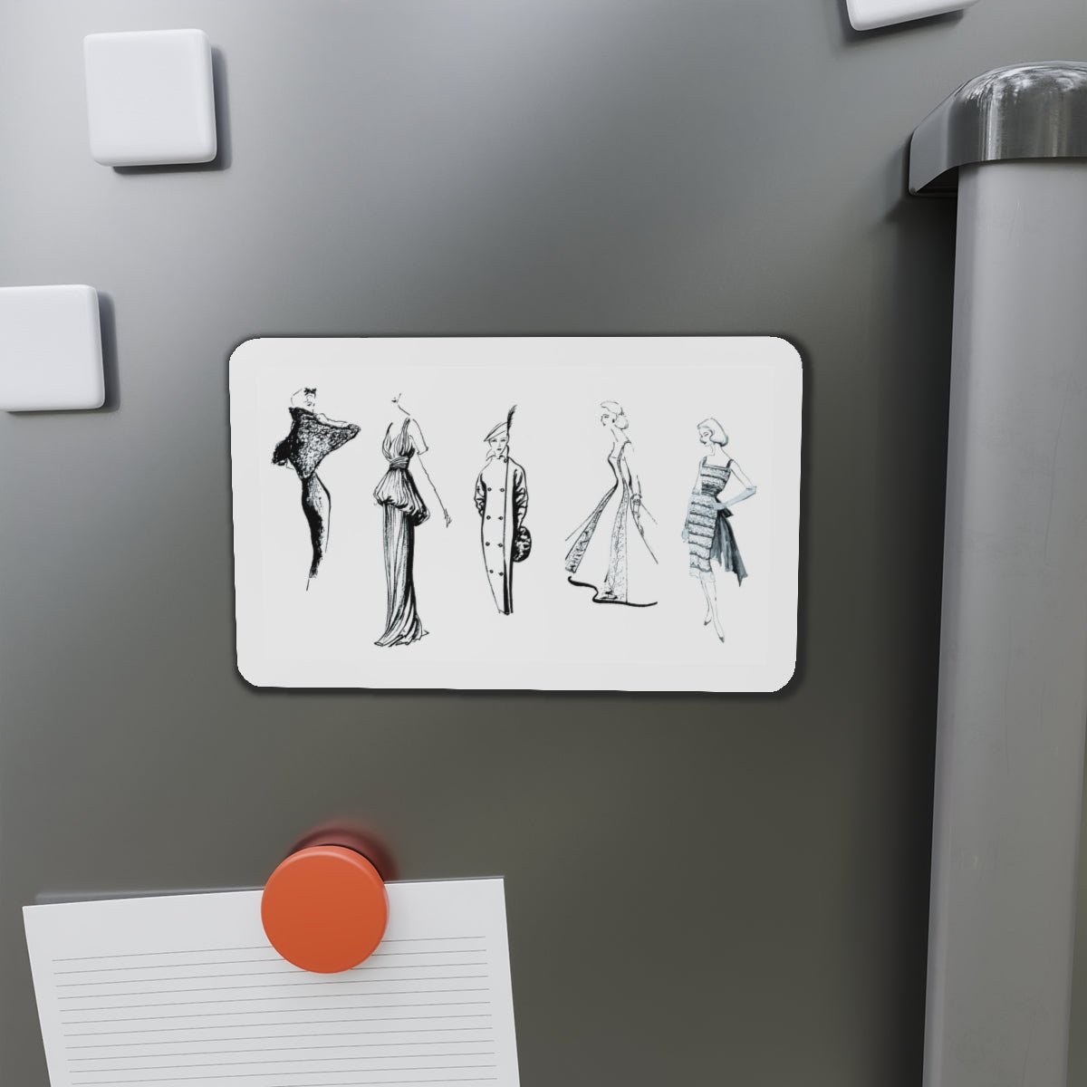 Some Women, 1956 (Magazine Illustration) Refrigerator Magnet