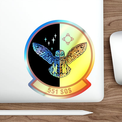 551 Special Operations Squadron (U.S. Air Force) Holographic STICKER Die-Cut Vinyl Decal-The Sticker Space