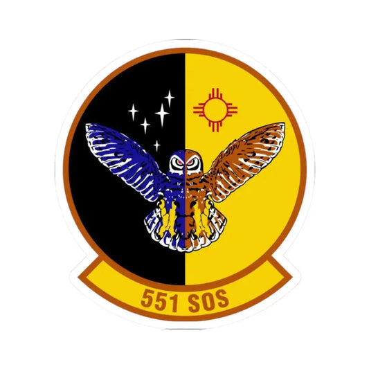 551 Special Operations Squadron (U.S. Air Force) STICKER Vinyl Kiss-Cut Decal 2 Inch White - The Sticker Space