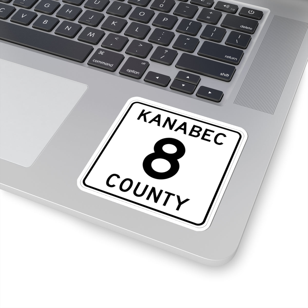 Kanabec County 8 MN (Minnesota) (Road Sign) STICKER Vinyl Kiss-Cut Decal