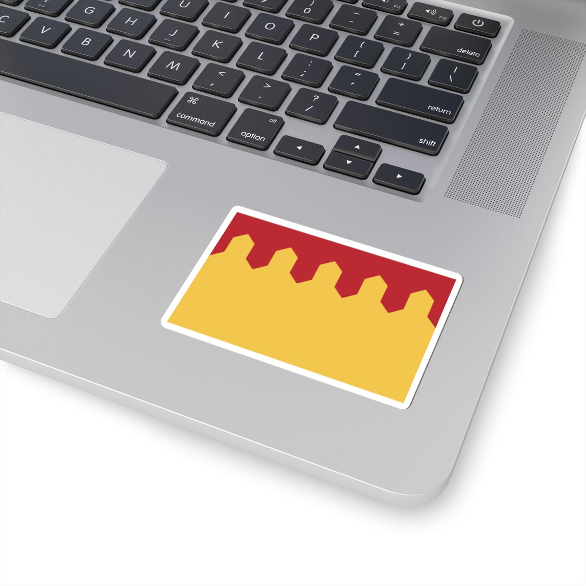 Flag of Pirkanmaa (Finland) STICKER Vinyl Kiss-Cut Decal