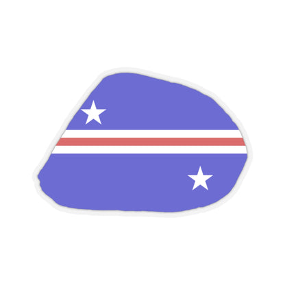 Baker Island flag map local (United States) STICKER Vinyl Kiss-Cut Decal