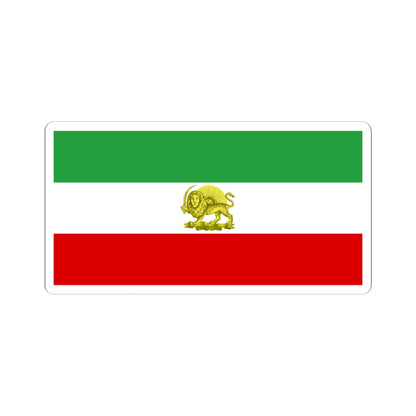 Post-constitutional Revolution State Flag of Persia (Iran) STICKER Vinyl Kiss-Cut Decal