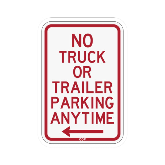 PBOT Road sign P1950L (Oregon) (Road Sign) STICKER Vinyl Kiss-Cut Decal