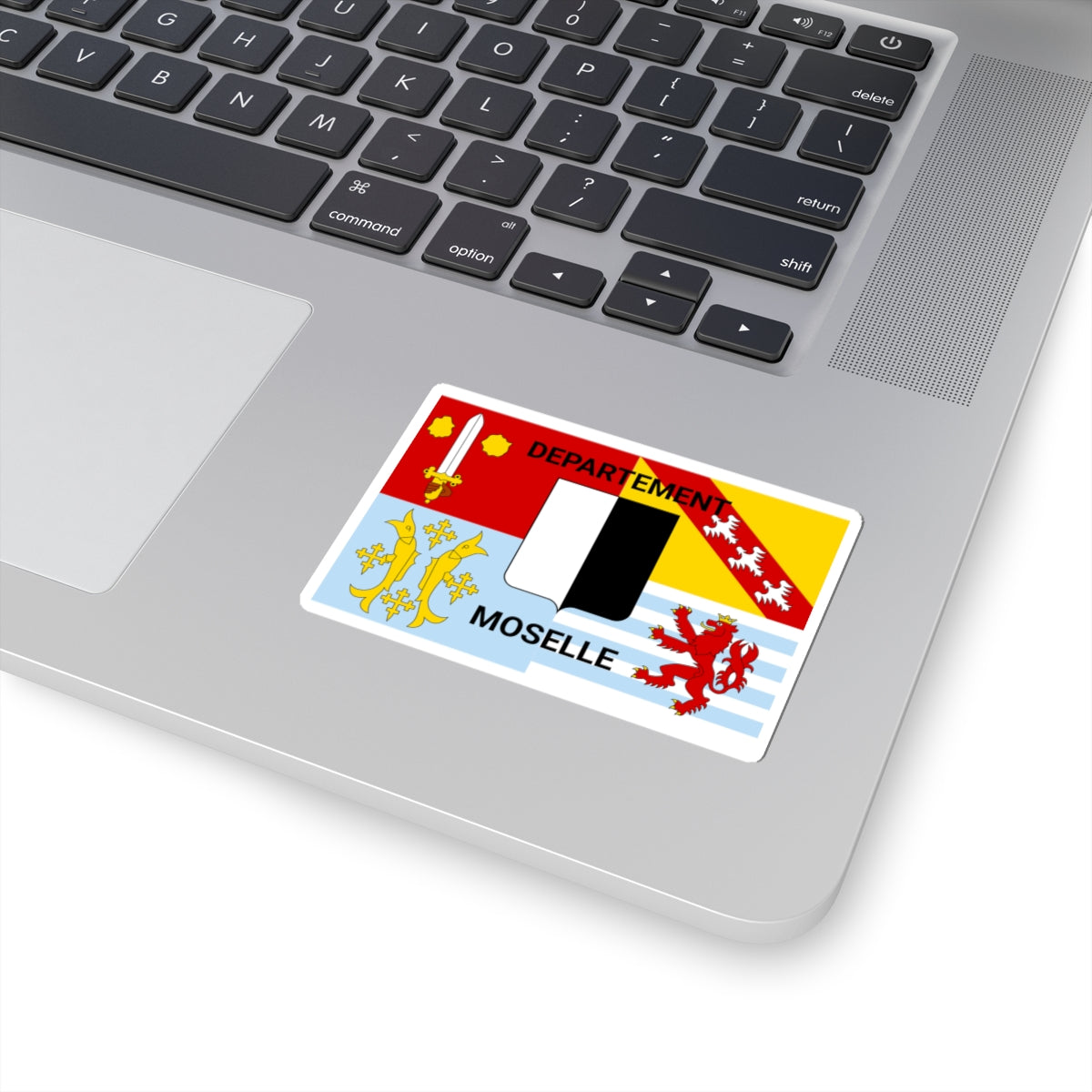 Flag of Moselle (France) STICKER Vinyl Kiss-Cut Decal
