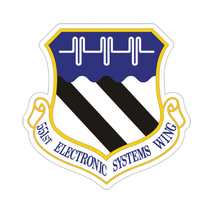 551st Electronic Systems Wing (U.S. Air Force) STICKER Vinyl Die-Cut Decal-3 Inch-The Sticker Space
