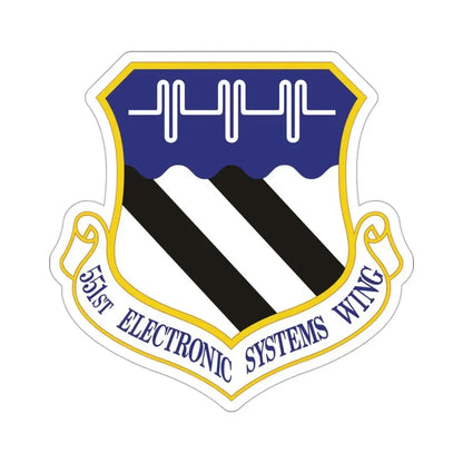 551st Electronic Systems Wing (U.S. Air Force) STICKER Vinyl Die-Cut Decal 3 Inch - The Sticker Space