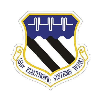 551st Electronic Systems Wing (U.S. Air Force) STICKER Vinyl Die-Cut Decal 5 Inch - The Sticker Space