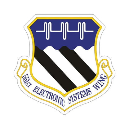 551st Electronic Systems Wing (U.S. Air Force) STICKER Vinyl Die-Cut Decal 6 Inch - The Sticker Space