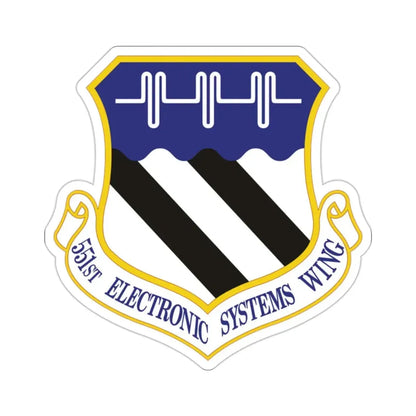 551st Electronic Systems Wing (U.S. Air Force) STICKER Vinyl Die-Cut Decal - The Sticker Space