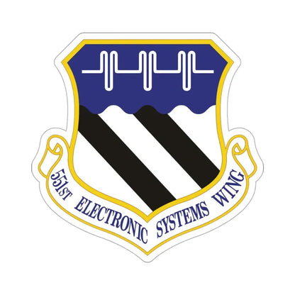 551st Electronic Systems Wing (U.S. Air Force) STICKER Vinyl Die-Cut Decal - The Sticker Space