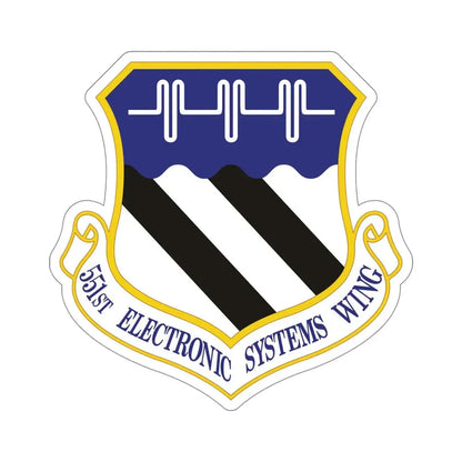 551st Electronic Systems Wing (U.S. Air Force) STICKER Vinyl Die-Cut Decal - The Sticker Space