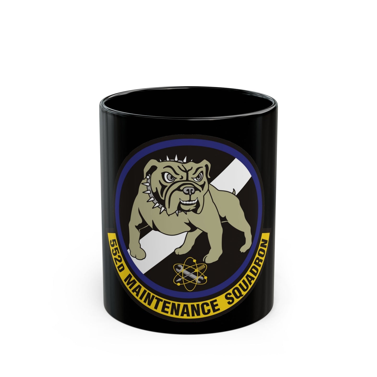 552 Maintenance Squadron ACC (U.S. Air Force) Black Coffee Mug-11oz-The Sticker Space