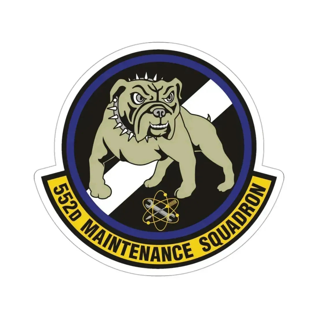 552 Maintenance Squadron ACC (U.S. Air Force) STICKER Vinyl Die-Cut Decal 3 Inch - The Sticker Space