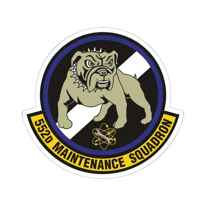 552 Maintenance Squadron ACC (U.S. Air Force) STICKER Vinyl Kiss-Cut Decal 6 Inch White - The Sticker Space