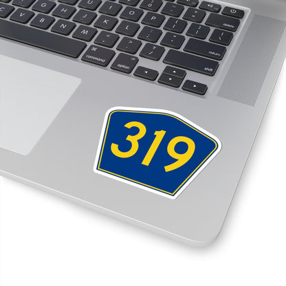 PR secondary 319 (Puerto Rico) (Road Sign) STICKER Vinyl Kiss-Cut Decal