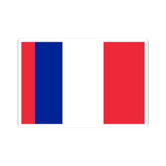 Flag of France Bastille Day 2018 (France) STICKER Vinyl Kiss-Cut Decal