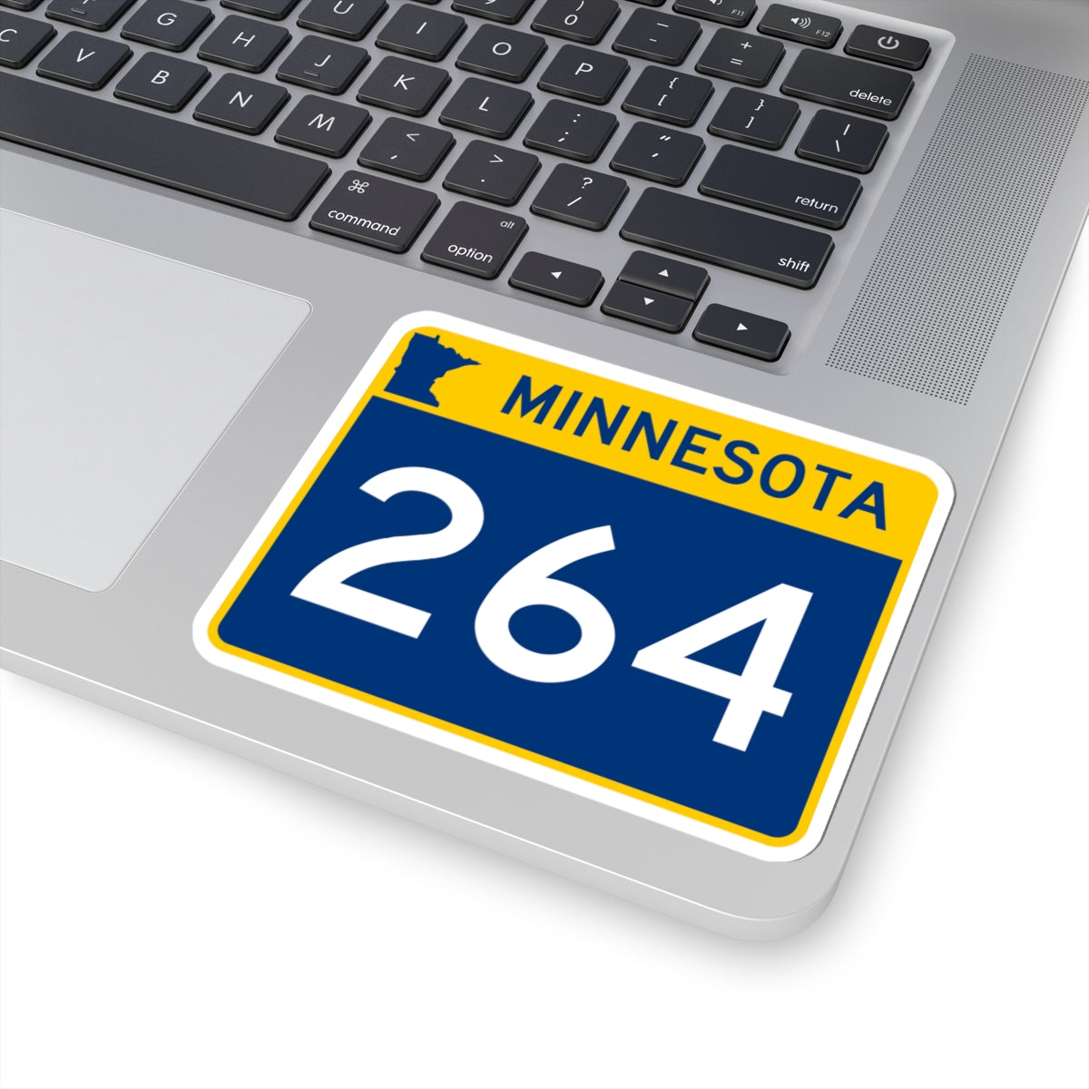 MN-264 wide (Minnesota) (Road Sign) STICKER Vinyl Kiss-Cut Decal