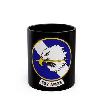 552d Aircraft Maintenance Squadron (U.S. Air Force) Black Coffee Mug-11oz-The Sticker Space