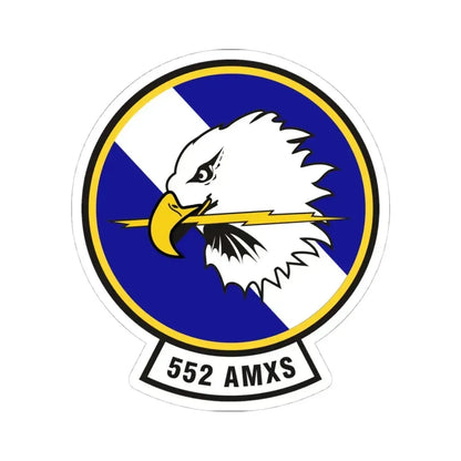552d Aircraft Maintenance Squadron (U.S. Air Force) STICKER Vinyl Kiss-Cut Decal 4 Inch White - The Sticker Space