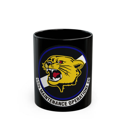 552nd Maintenance Operations Squadron (U.S. Air Force) Black Coffee Mug-11oz-The Sticker Space