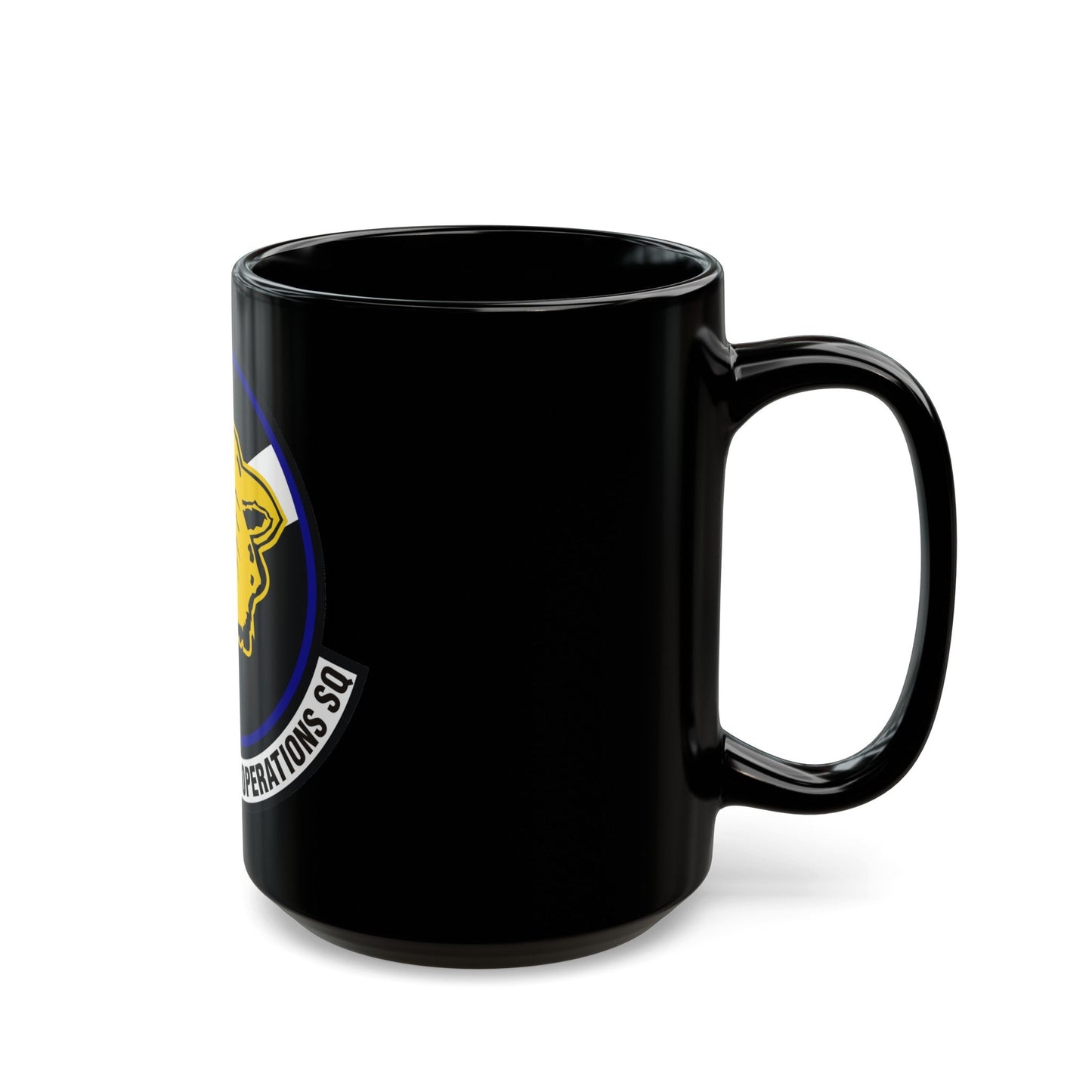 552nd Maintenance Operations Squadron (U.S. Air Force) Black Coffee Mug-The Sticker Space