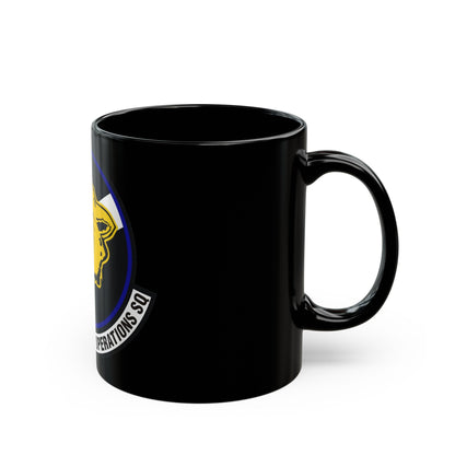 552nd Maintenance Operations Squadron (U.S. Air Force) Black Coffee Mug-The Sticker Space