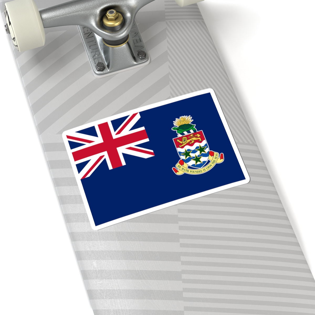 Flag of the Cayman Islands 3-2 (United Kingdom) STICKER Vinyl Kiss-Cut Decal
