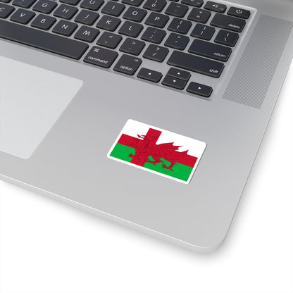 Wales Nordic flag proposal (United Kingdom) STICKER Vinyl Kiss-Cut Decal