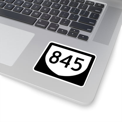 PR urban primary 845 (Puerto Rico) (Road Sign) STICKER Vinyl Kiss-Cut Decal