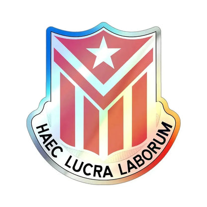 554 Engineer Battalion (U.S. Army) Holographic STICKER Die-Cut Vinyl Decal - The Sticker Space