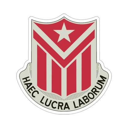 554 Engineer Battalion (U.S. Army) STICKER Vinyl Die-Cut Decal 4 Inch - The Sticker Space