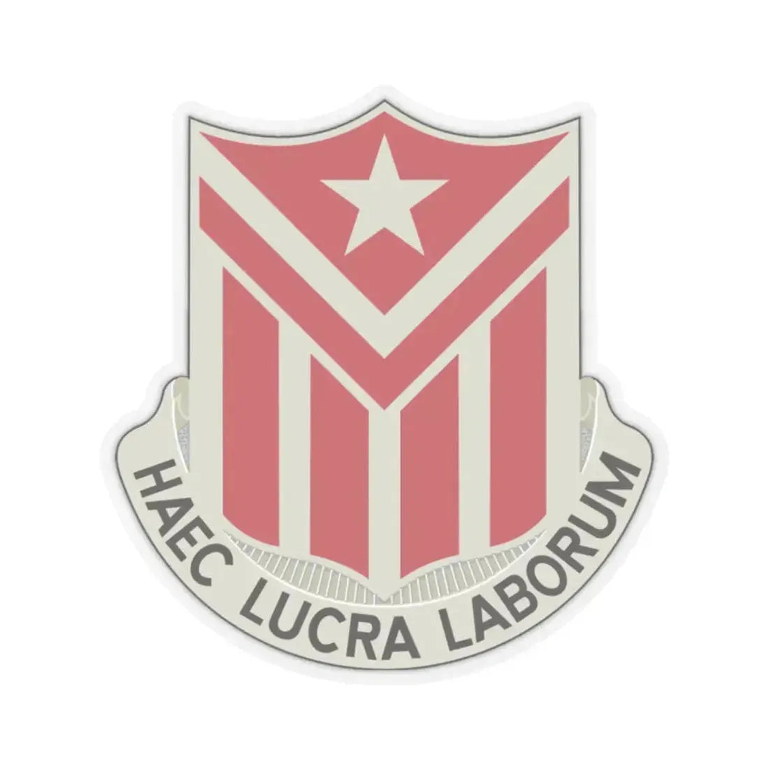 554 Engineer Battalion (U.S. Army) STICKER Vinyl Kiss-Cut Decal 2 Inch Transparent - The Sticker Space