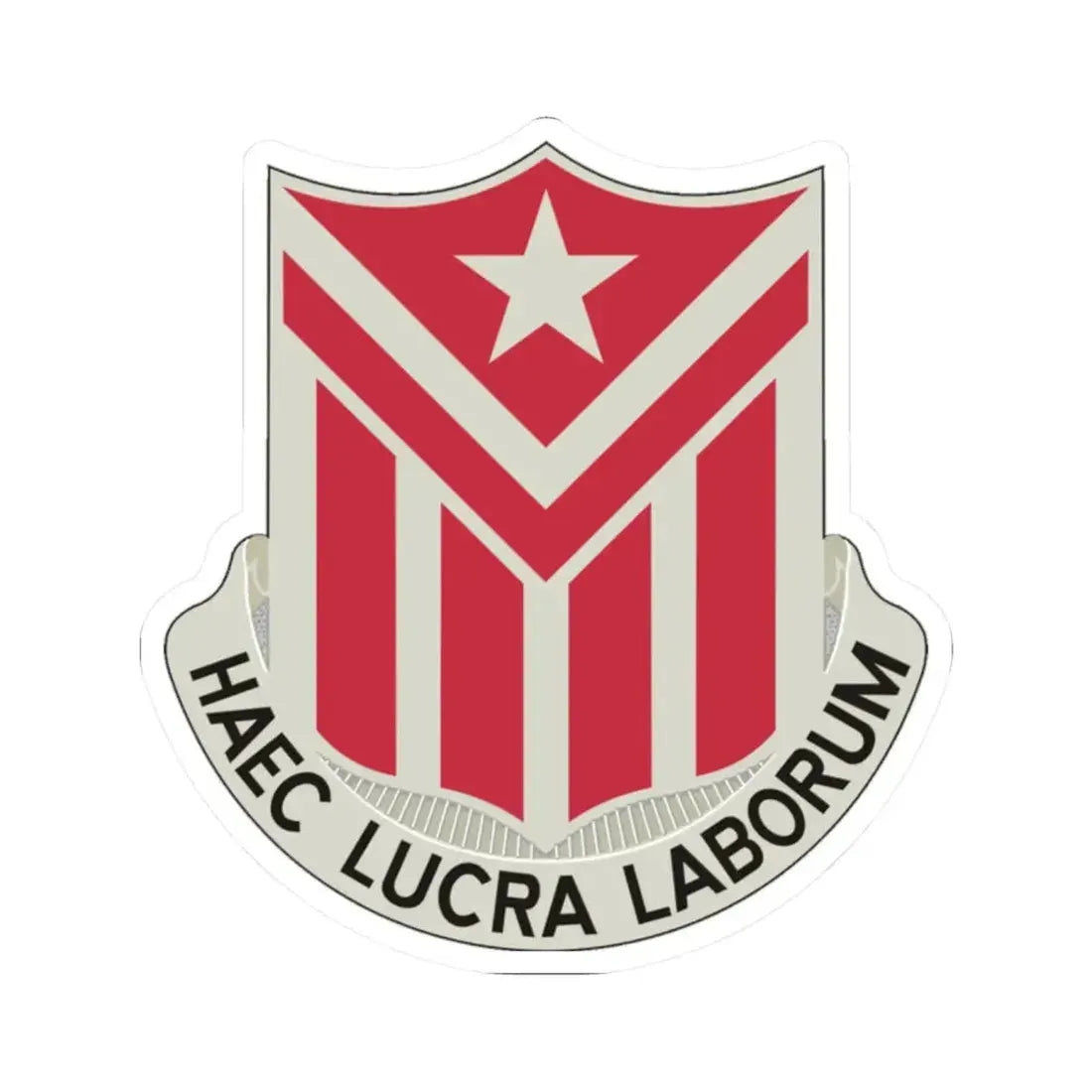 554 Engineer Battalion (U.S. Army) STICKER Vinyl Kiss-Cut Decal 2 Inch White - The Sticker Space