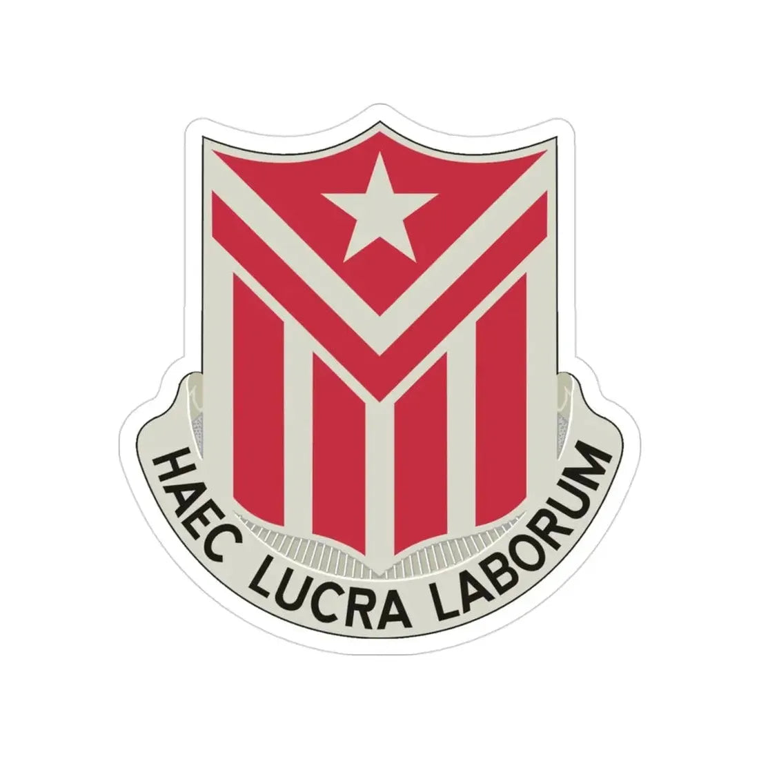 554 Engineer Battalion (U.S. Army) Transparent STICKER Die-Cut Vinyl Decal - The Sticker Space