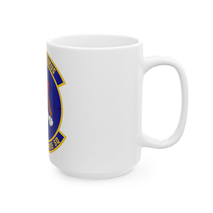554 RED HORSE Squadron PACAF (U.S. Air Force) White Coffee Mug-The Sticker Space